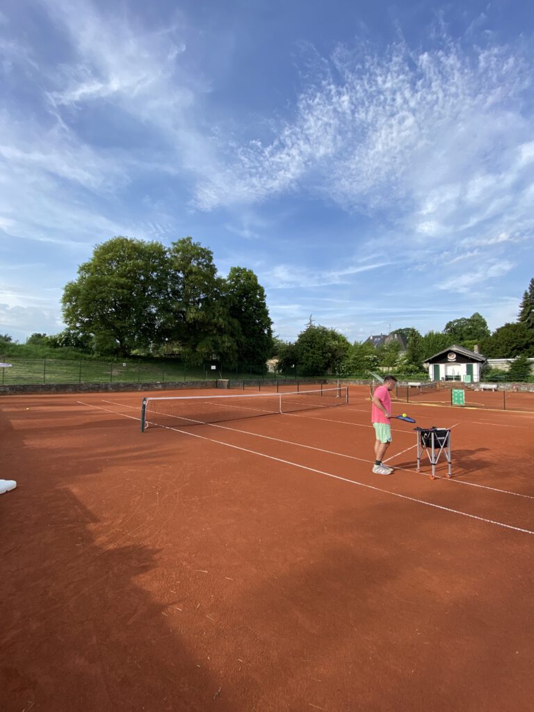 Tennisplatz 6 vom Rheydter Tennisvereinein Schwarz-Weiss